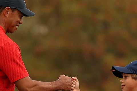 Tiger Woods and his son will play the PNC Championship