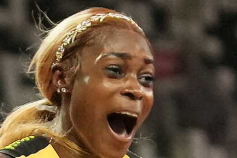 Elaine Thompson-Herah was temporarily banned from posting to Instagram following the sharing of..