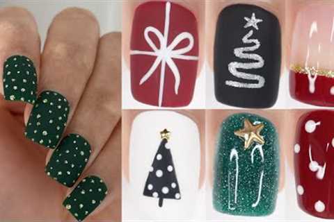 CHRISTMAS NAIL DESIGNS 2021 | Christmas nail art compilation using gel polish