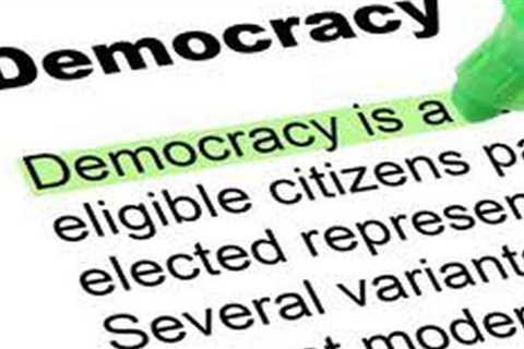 Let's celebrate democracy, and make it stronger