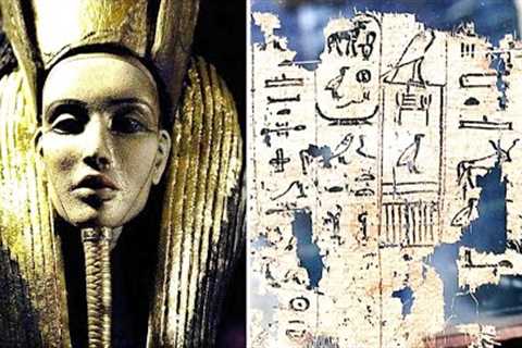 Scientists Uncover A Mysterious Collection Of Egyptian Papyrus That Revealed This To Them