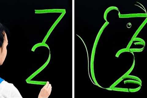 Easy Drawing Ideas For When You're Bored