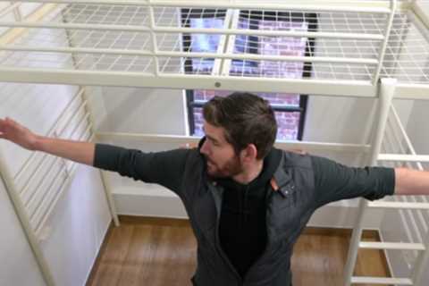 Although the smallest apartment in NYC is only 60 sq feet, it will cost you $1100/month.