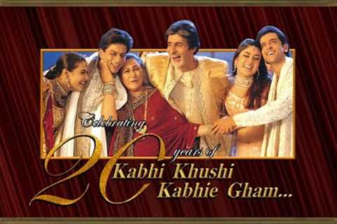 Happy #20YearsOfK3G, from us to you | Karan Johar | Amitabh, Jaya, Shahrukh, Kajol, Hrithik, Kareena