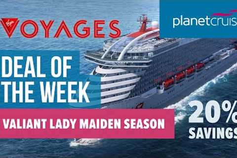 Virgin Voyages Mer-Maiden Season! | 20% off* | Planet Cruise Deal of the Week