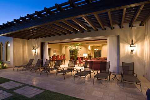 Enchanting Outdoor Living Space for Year-Round Use