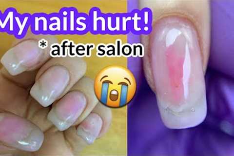 OVER-filed nails | Nail Tech Who Helped Me to Believe in Myself