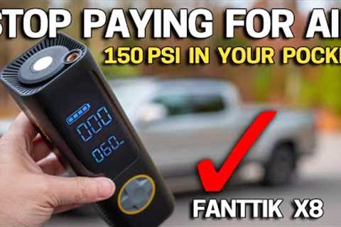 CRAZY Fast Pocket Inflator - Tested on Everything that Inflates! Fanttik X8 Apex