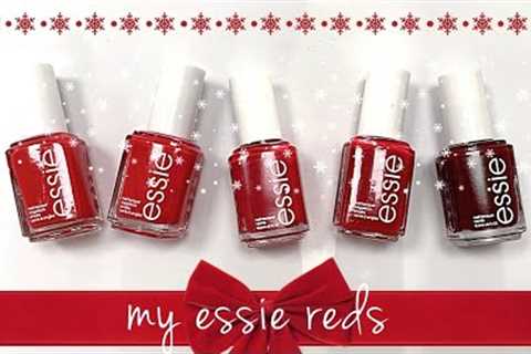 My Essie Red Polishes ❤️♥️?????