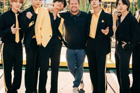 BTS Join James Corden for a Crosswalk Concert Extravaganza