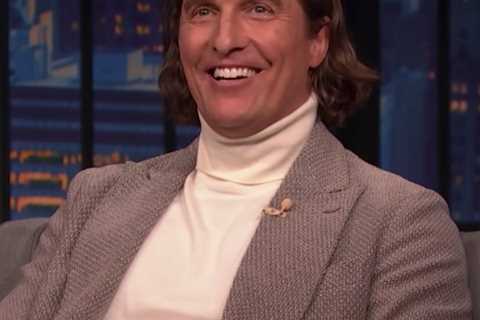 Matthew McConaughey Says 11-Year-Old Daughter Was Disappointed He Didn't Run for Governor