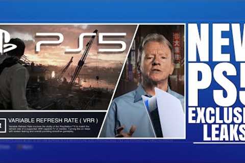 PLAYSTATION 5 ( PS5 ) - VRR ( VARIABLE REFRESH RATE ) NEWS / NEW PS5 STUDIO / GHOSTWIRE TOKYO REL…