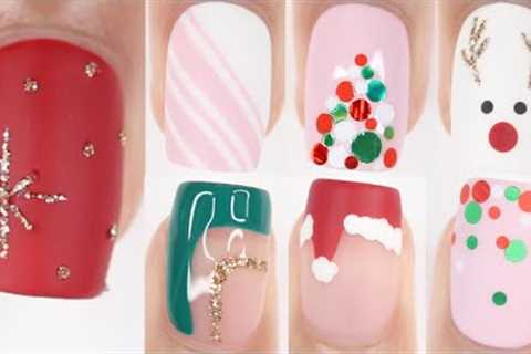CHRISTMAS NAIL DESIGNS 2021 | easy Christmas nail art compilation