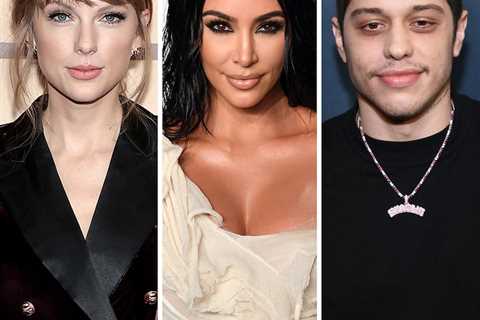 Kim Kardashian Praises Taylor Swift, Won't Say Pete Davidson's Name on Podcast