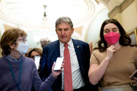Manchin Gets Support from Biden's Social Policy Bill and Imperiling Its Passage