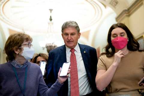 Manchin Gets Support from Biden's Social Policy Bill and Imperiling Its Passage
