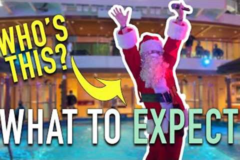 What To Expect On A Holiday Cruise - SURPRISE Guest!