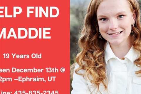 Utah Teen Missing for 5 Days Found Alive in Man's Basement, Naked and Covered in Coal