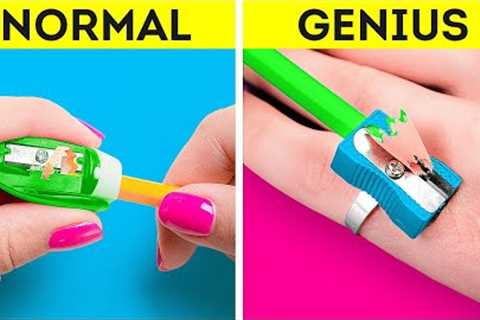 Genius SCHOOL HACKS to Make Your Life Easier