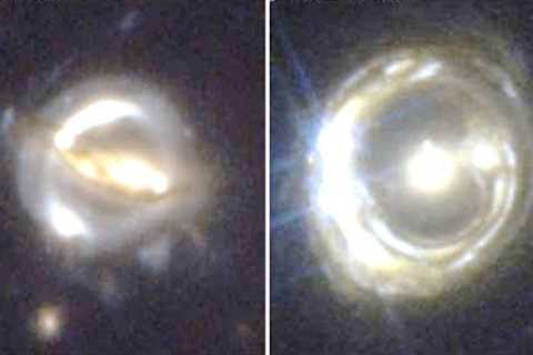 The Hubble Space Telescope Has Just Discovered Something Massive Hiding Behind This Cosmic Dust