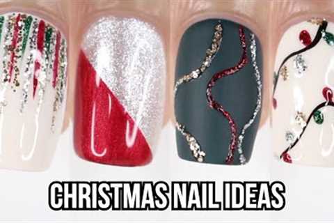 7 EASY CHRISTMAS NAIL IDEAS 2021 | Christmas nail art designs 2021 compilation