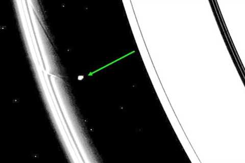 NASA Scientists Have Detected Something Massive Tearing Through Saturn's Largest Rings