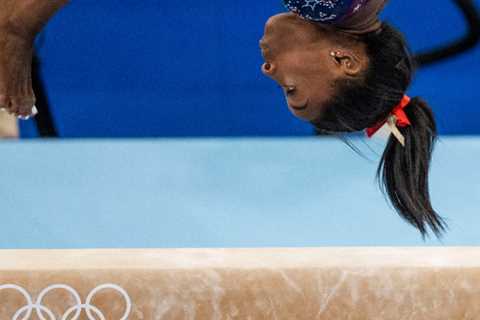 Watch out for Simone Biles' competition on the balance beam.