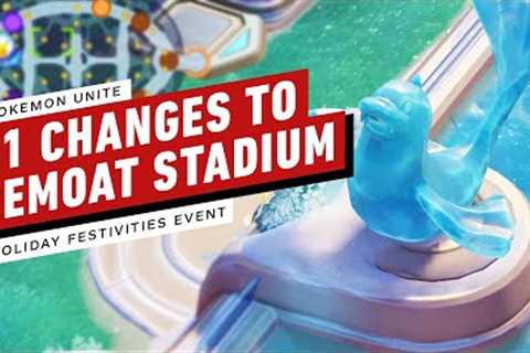 Pokemon Unite: 21 Winter Visual Changes to Remoat Stadium