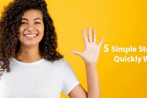 5 Simple Steps to Lose Weight Quickly Without Starving