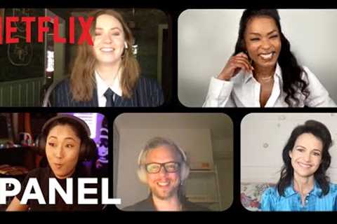 Gunpowder Milkshake | Karen Gillan, Angela Bassett &amp; Carla Gugino | Panel + Film Clip | Netflix