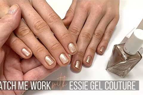 Manicure with Essie 'To Have &amp; To Gold'  [WATCH ME WORK]