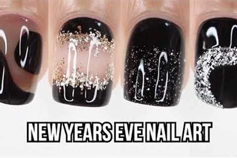 7 EASY NAIL IDEAS | New Years Eve nail art 2022