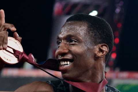 A 17-year old sprinter from Tampa (Florida) is the youngest Olympic track competitor for America.