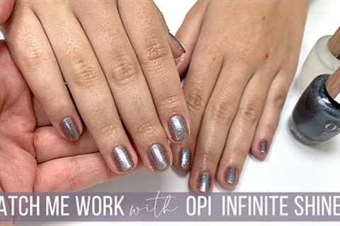 FULL SALON MANICURE with OPI Nails the Runway [WATCH ME WORK]