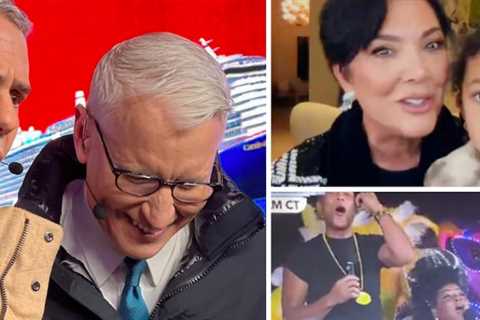 Five Must-See Moments From Anderson Cooper and Andy Cohen's Tipsy NYE Reportage