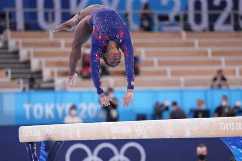 Simone Biles will compete in the balance beam. This is her last event in Tokyo.