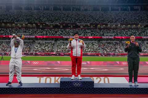 Olympics officials are still trying to negotiate a solution to the U.S. podium protest.