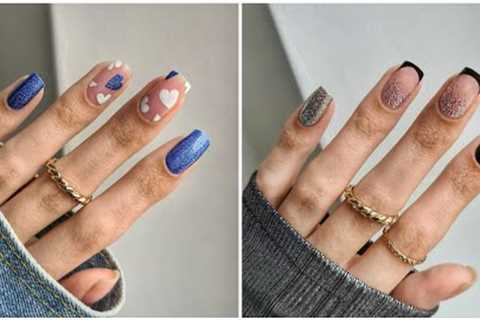 Latest Trendy Nail Polish Design Tutorial 2022 / @Indians Star  / Easy short nail art design 2022