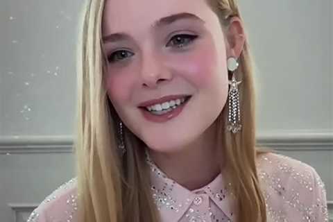 Elle Fanning Confirms Secret TikTok Account, Explains Pregnant Party Trick Scene from The Great