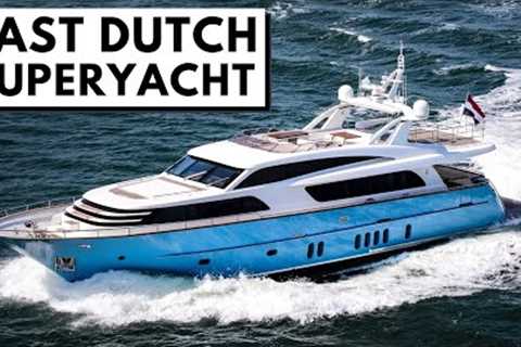 2021 VAN DER VALK HELGA Raised Pilothouse Fast Aluminum SuperYacht Tour