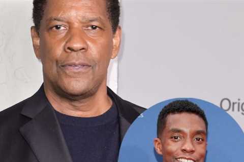 Denzel Washington Reflects On Chadwick Boseman’s Health while Working on Final Project