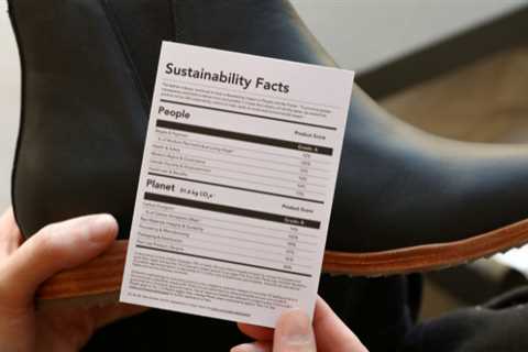 Imagine if a fashion label could be read like a food label.