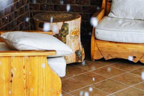 How to store outdoor patio cushions