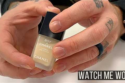 Manicure with Boy de Chanel [WATCH ME WORK]