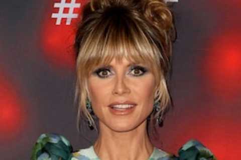 Heidi Klum's insured legs are more expensive than the other