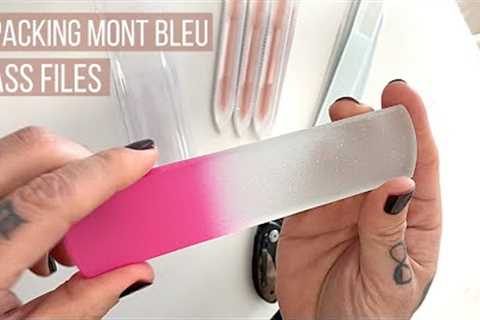 UNPACKING Mont Bleu Glass Files from Czech Republic ??  ?