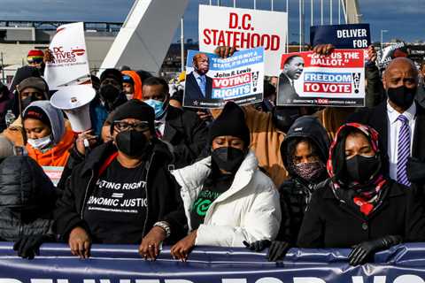 Marchers Honor King, Call on Senate to Pass Voting Rights Legislation