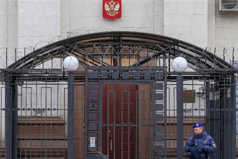 Russia's Embassy in Ukraine is being closed by Russia, a possible clue to Putin's next move