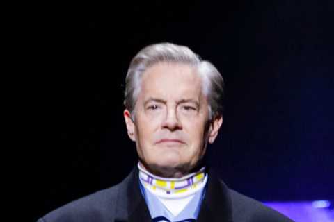 Kyle MacLachlan opened the Prada Show. But don't get too excited