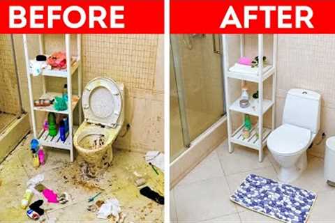 GENIUS CLEANING HACKS TO SAVE YOU LOTS OF TIME